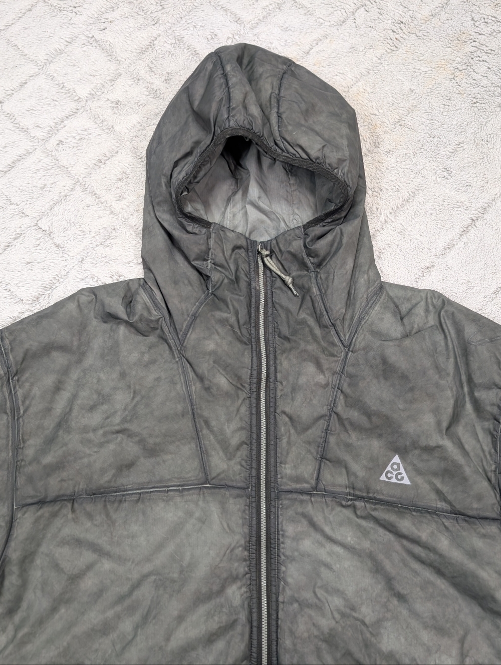 Nike ACG Jacket Mens XL Green Army Therma Fit ADV Primaloft Rope De Dope - Picture 2 of 9